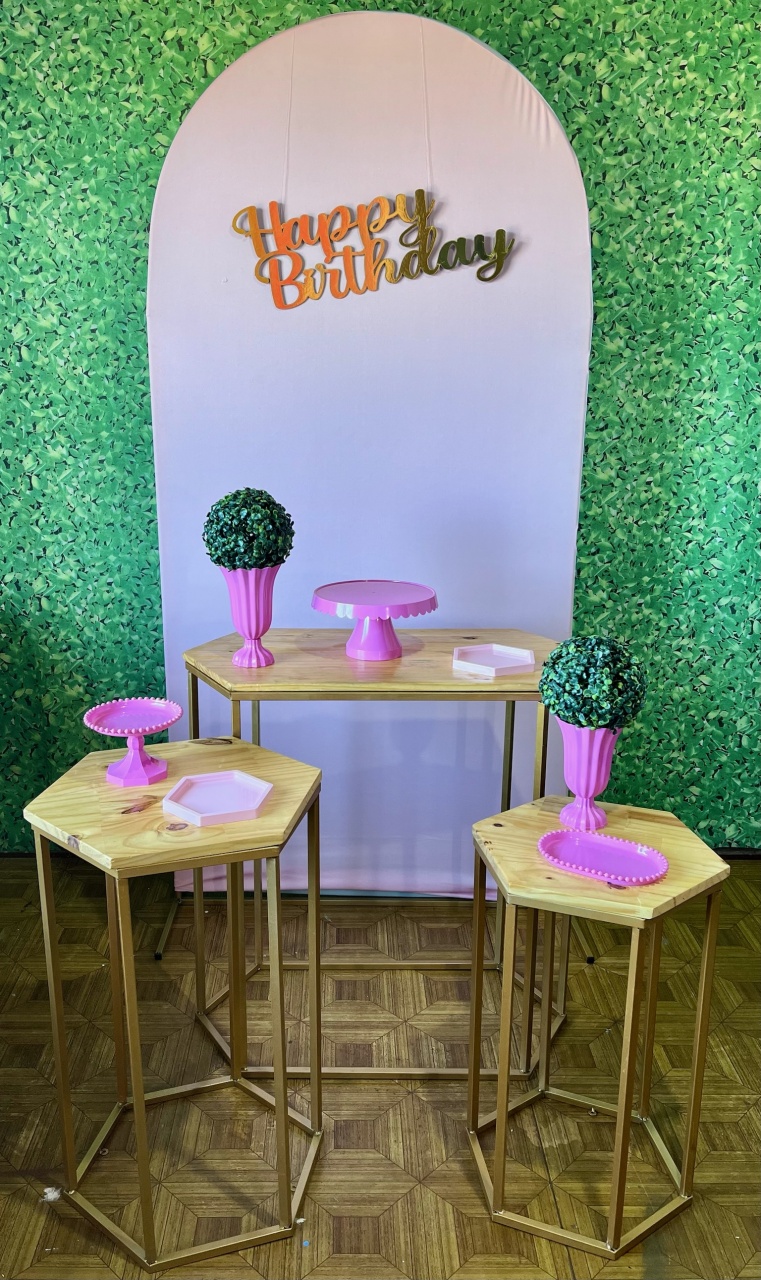 Kit Outono Rosa - Decoreli Decorações Pegue e Monte