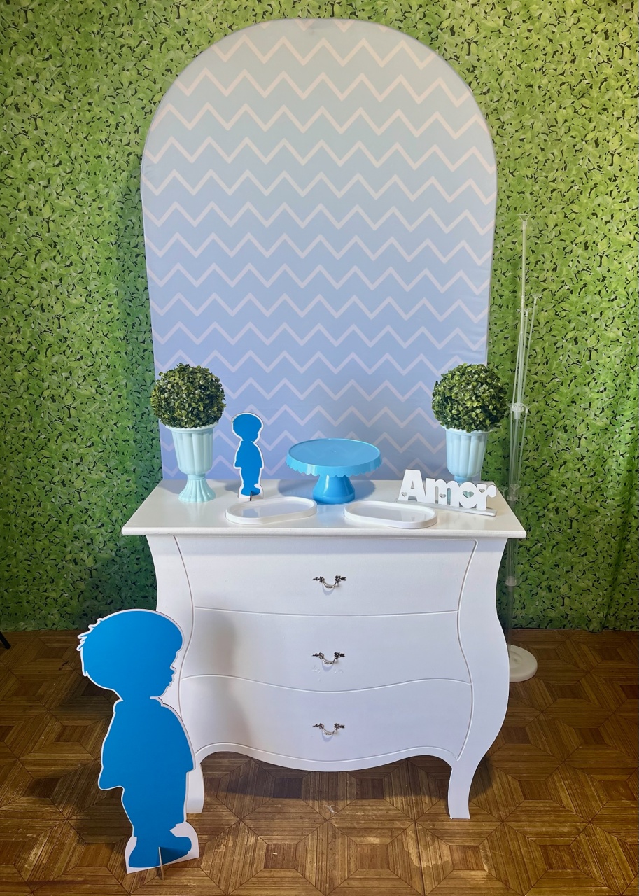 Chá de Bebê Menino Azul - Kit Pocket - Decoreli Decorações Pegue e Monte