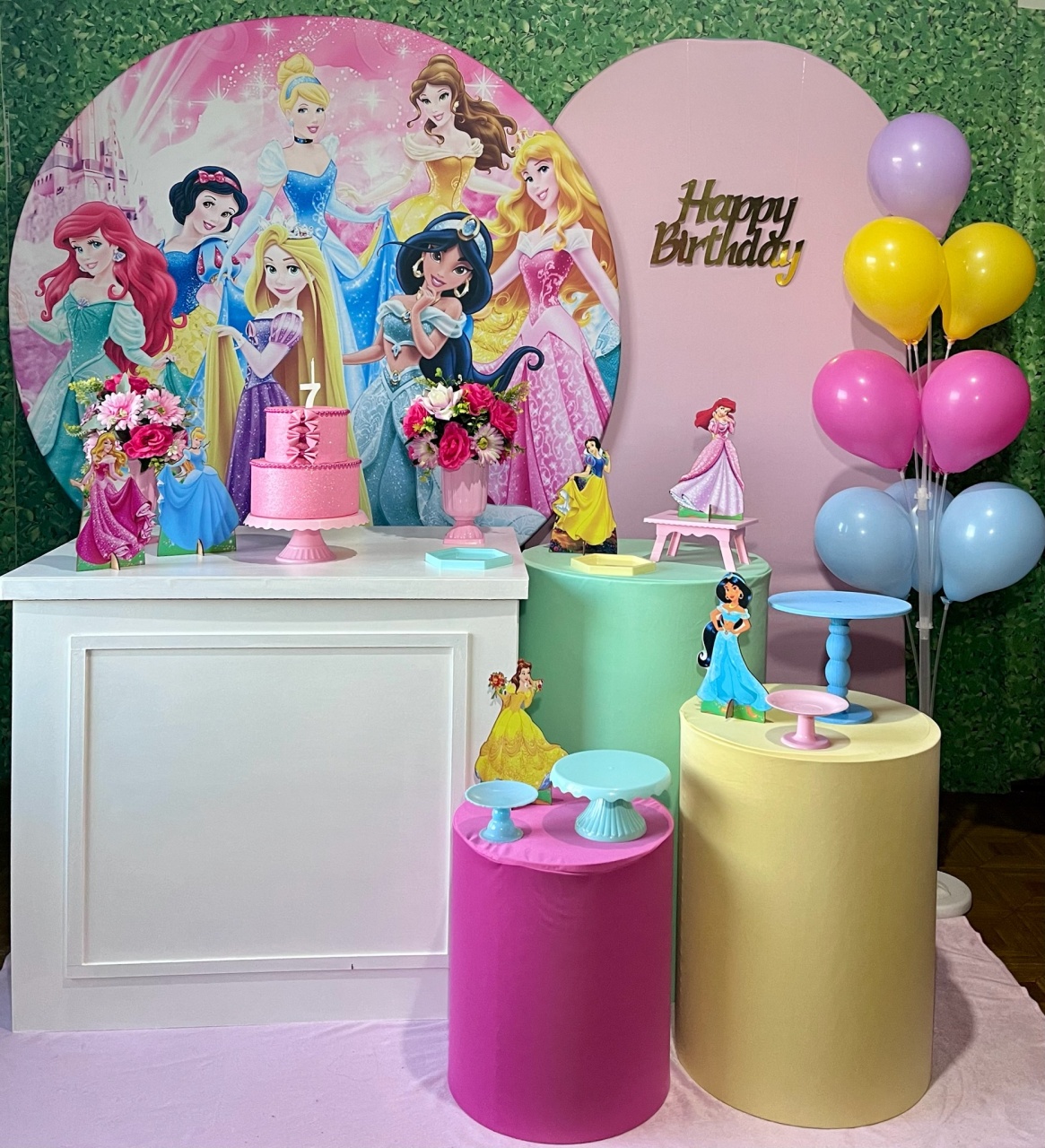 Princesas Disney - Master - Decoreli Decorações Pegue e Monte