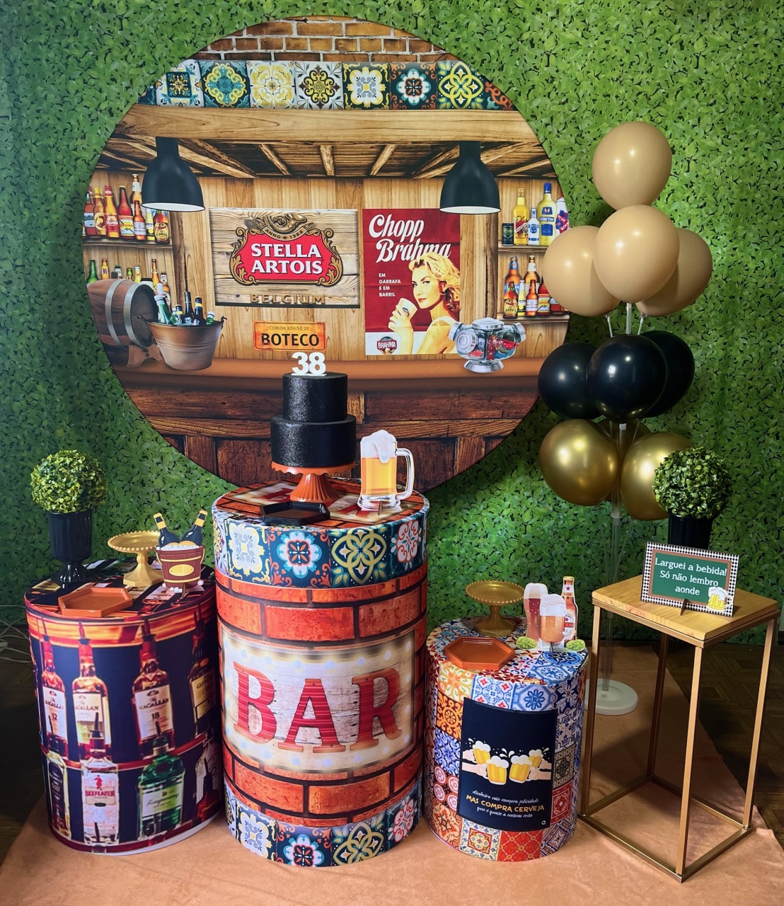 Bar - Kit Médio - Decoreli Decorações Pegue e Monte