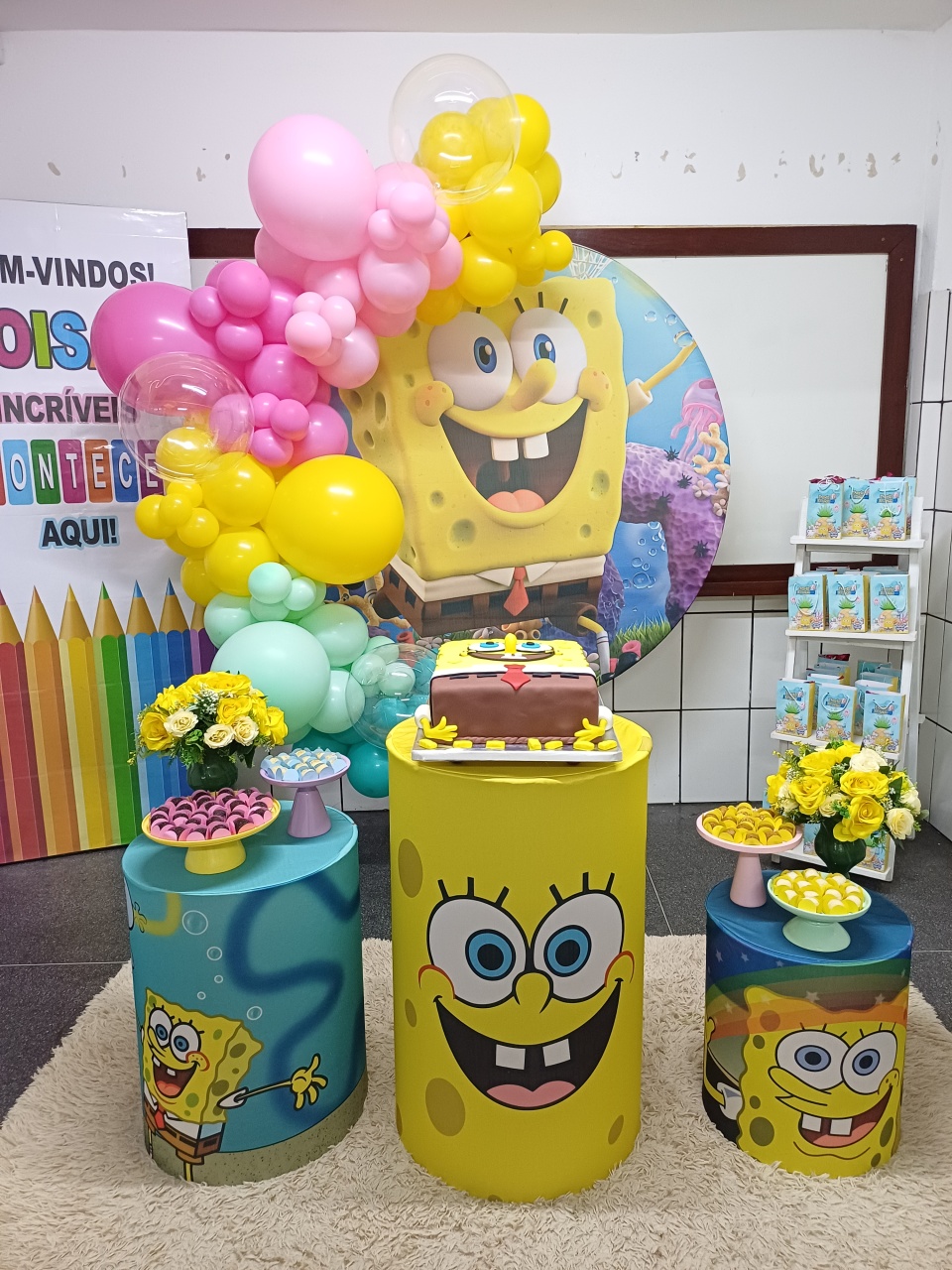 Kit Bob Esponja - Toque de marias 