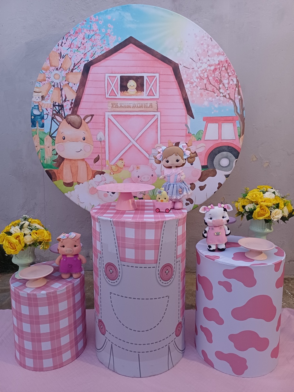 Kit Fazendinha Menina - Toque de marias 