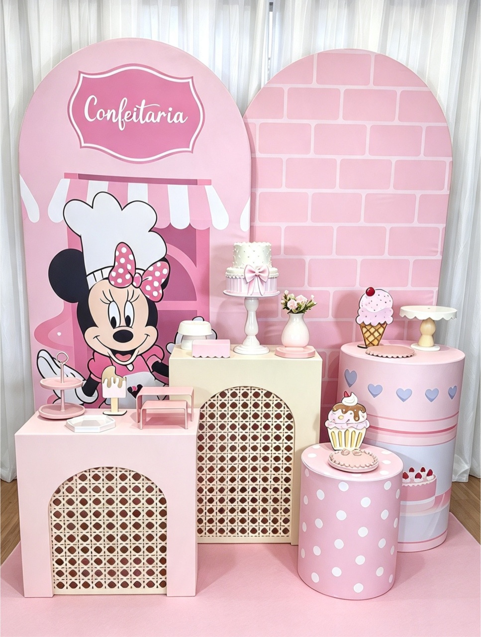 @Kit B - Premium - Minnie Confeiteira - Studio Petit