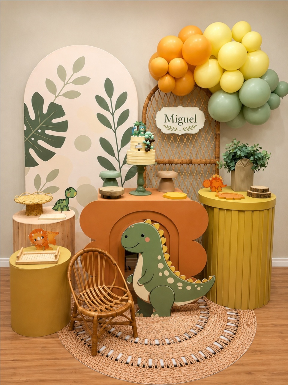 @Kit Premium Com Adicionais - Dinossauro - Studio Petit