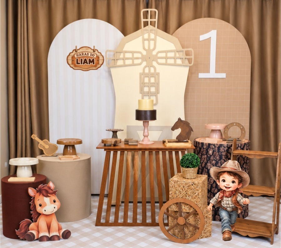@Kit B - Premium - Fazendinha Country (Menino) - Studio Petit