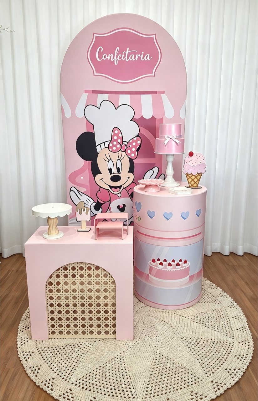 @Kit A - Essencial - Minnie Confeiteira - Studio Petit