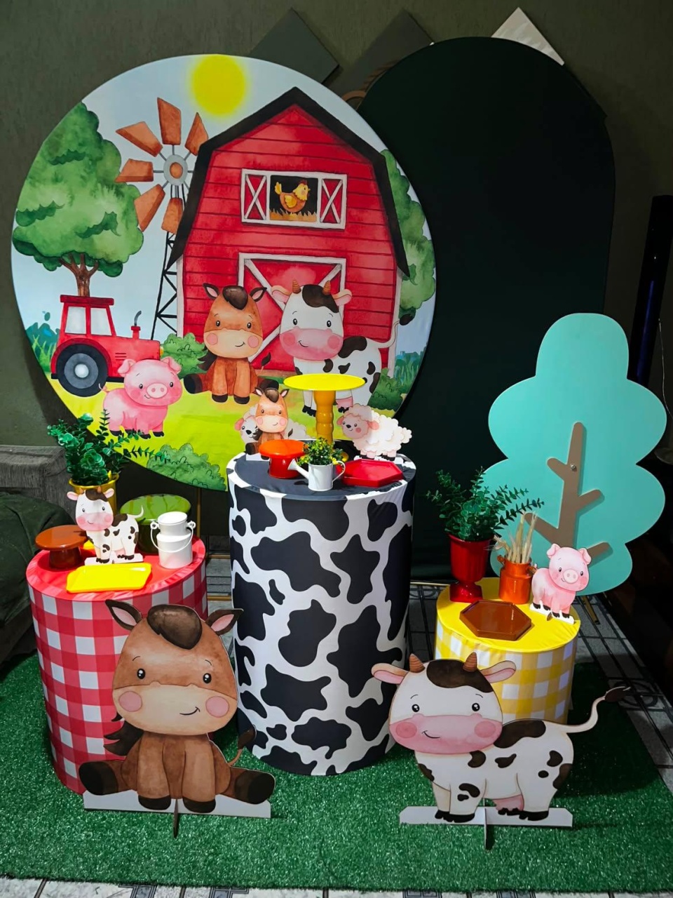 Fazendinha Premium Verde E Xadrez - Janaíne Naiara Ferreira Rezende