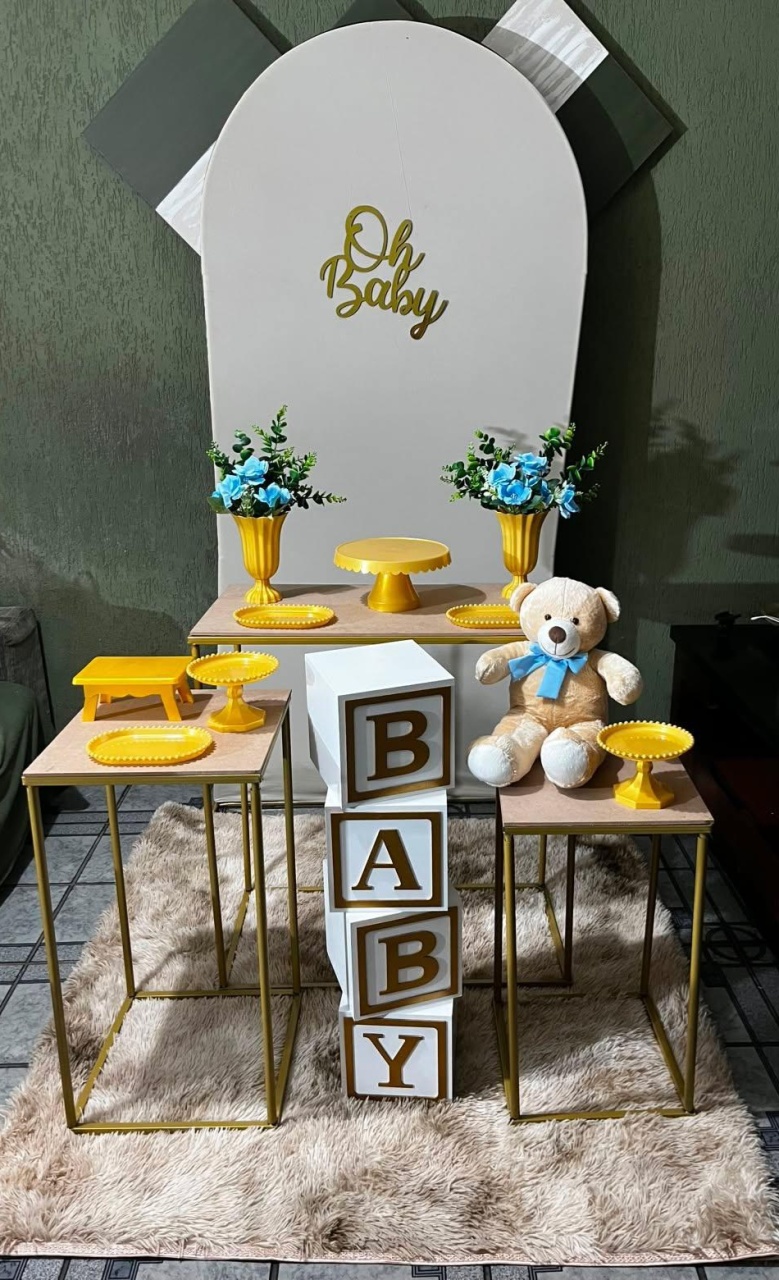 Chá de Bebê Urso Dourado - Janaíne Naiara Ferreira Rezende