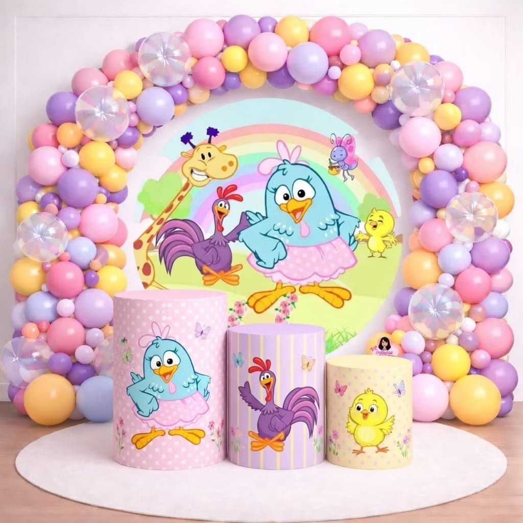 Galinha Pintadinha Rosa Candy - Janaíne Naiara Ferreira Rezende