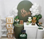 Kit Luxo Chá de Bebê Verde Oliva - imagem 1