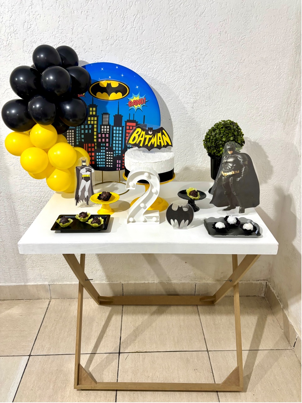 Mini Kit G - Batman - Realiza Festa