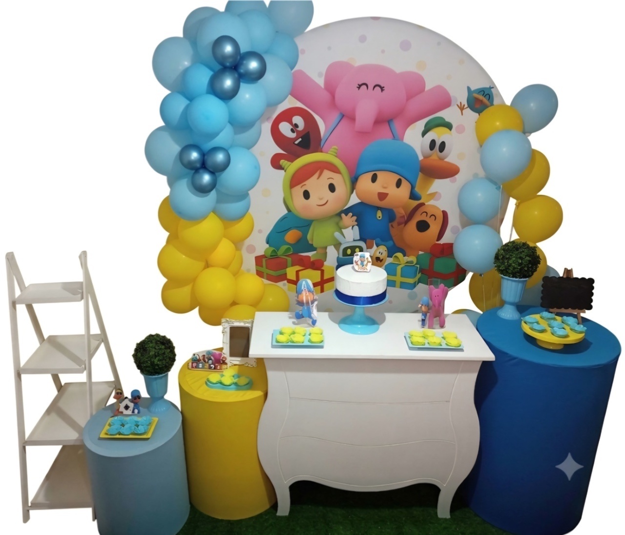 Kit Luxo Infantil Masculino Pocoyo - Realiza Festa
