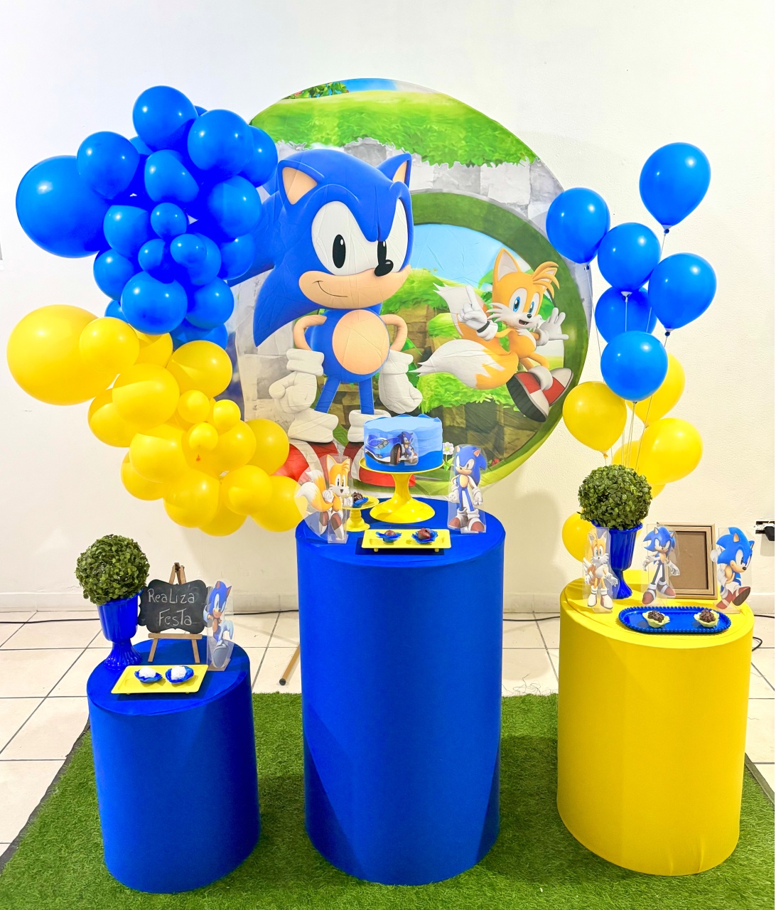 Kit Festa Infantil Masculino Sonic Ii - Realiza Festa