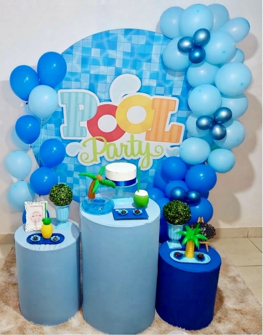 Kit Festa Pool Party - Realiza Festa