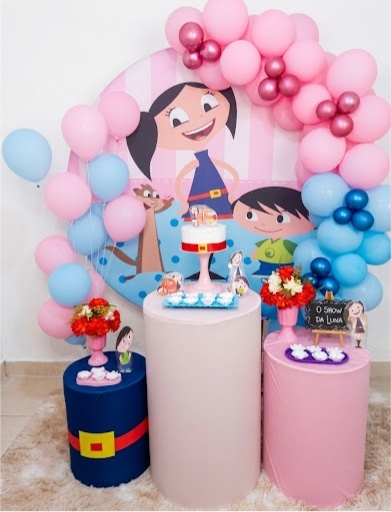 Kit Festa Infantil Feminino Show da Luna - Realiza Festa