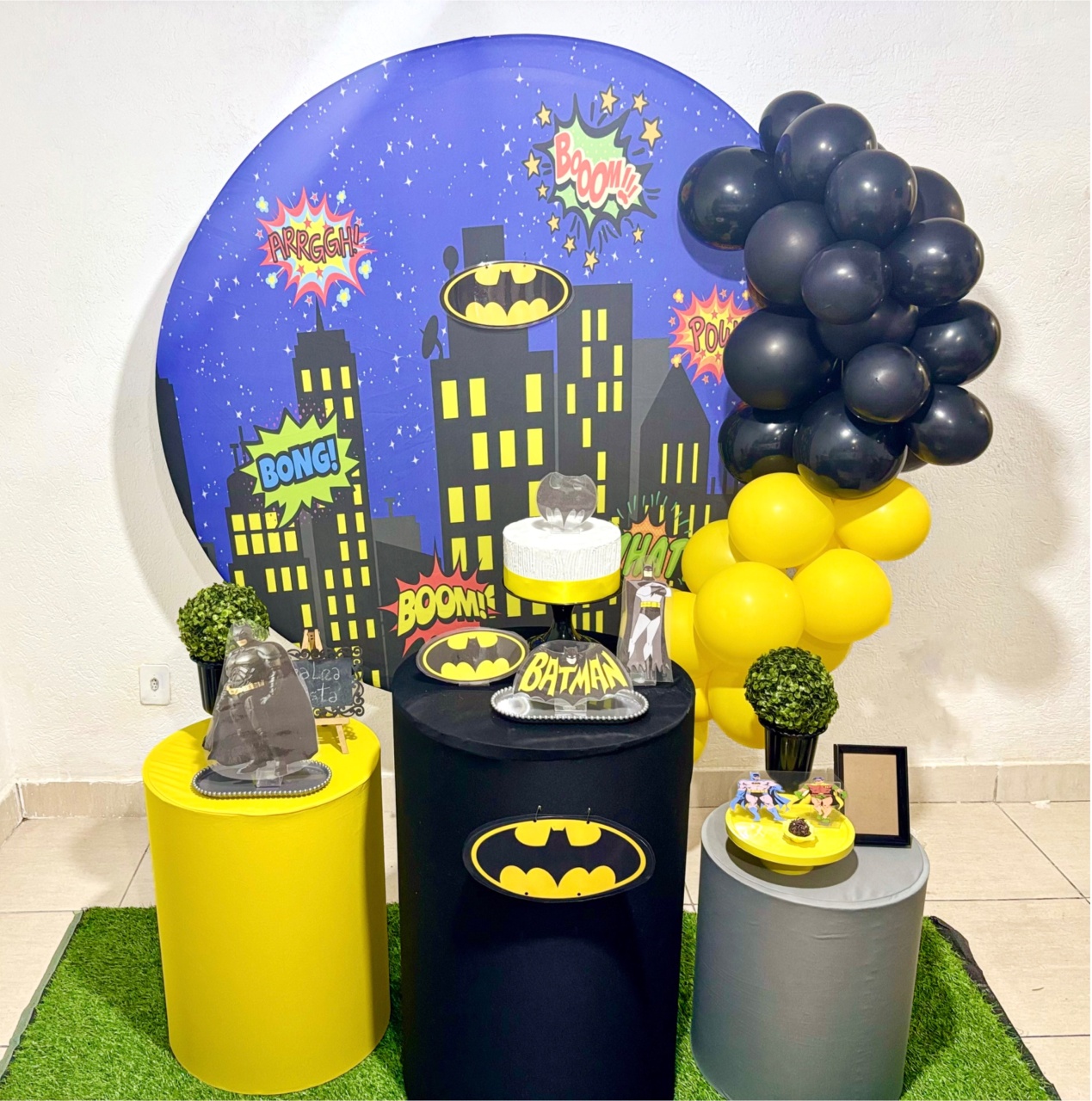 Kit Festa - Infantil Masculino Batman - Realiza Festa