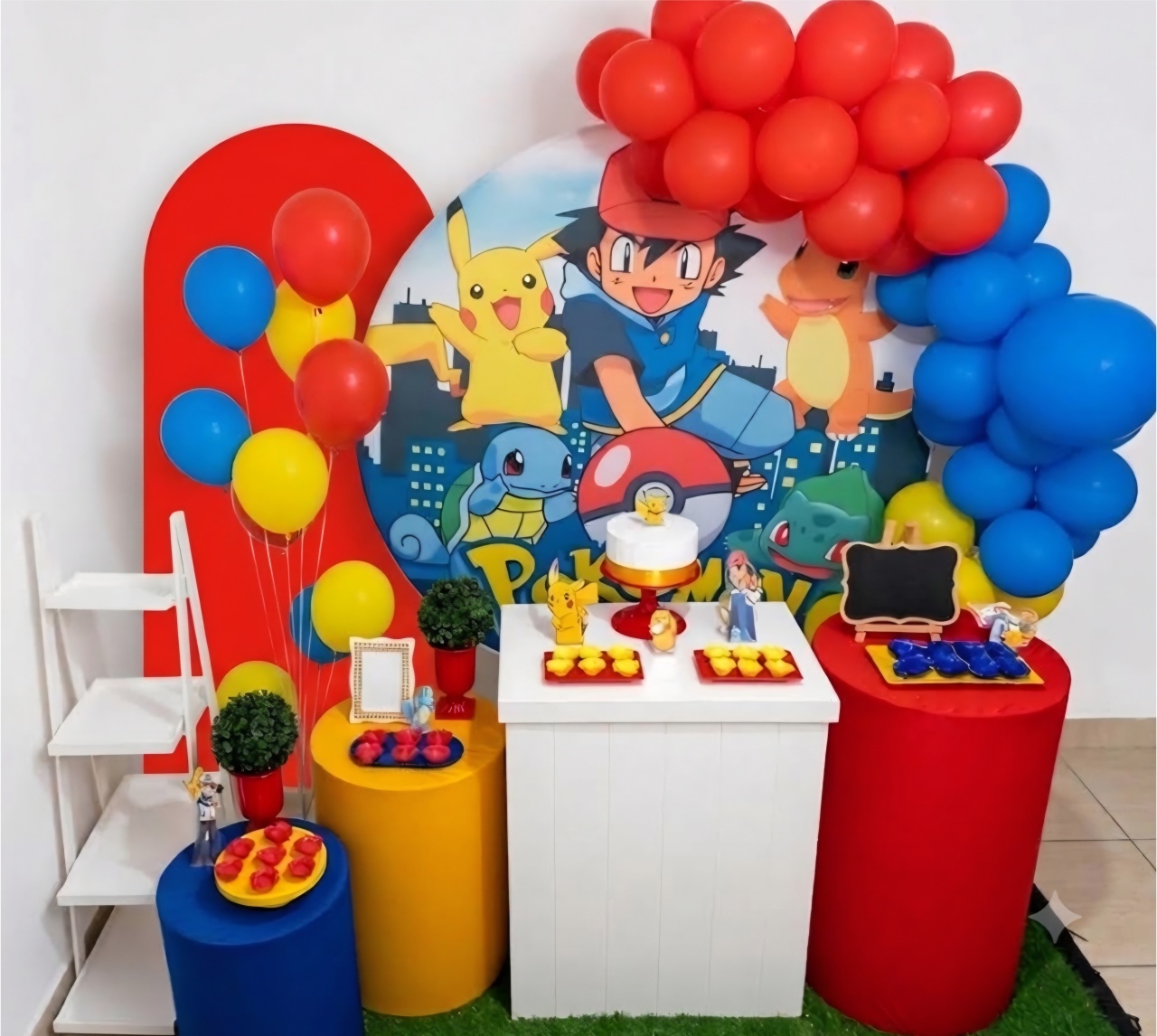 Kit Premium Infantil Masculino Pokemon - Realiza Festa