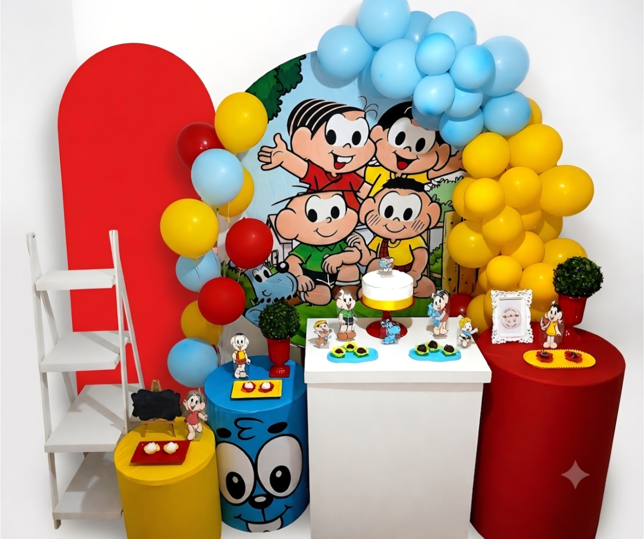 Kit Premium Infantil Feminino Turma da Mônica - Realiza Festa
