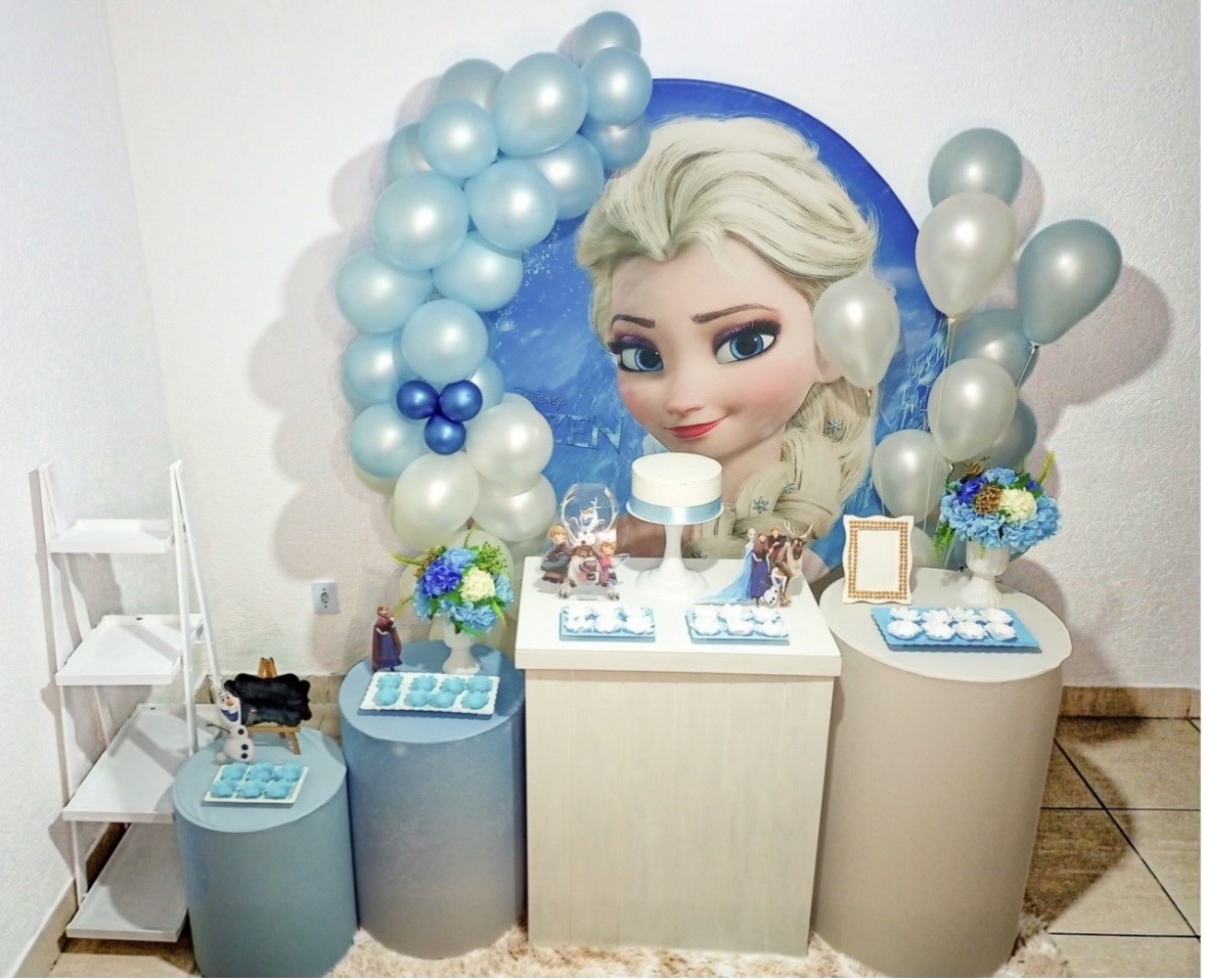 Kit Luxo Infantil Feminino Frozen - Realiza Festa