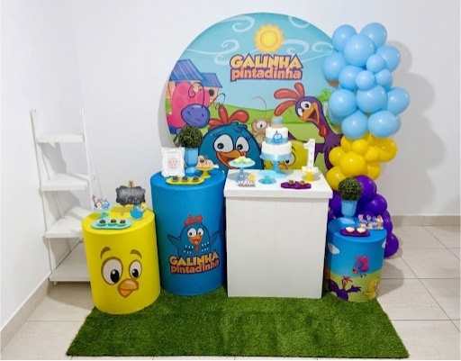 Kit Luxo Galinha Pintadinha Menino - Realiza Festa
