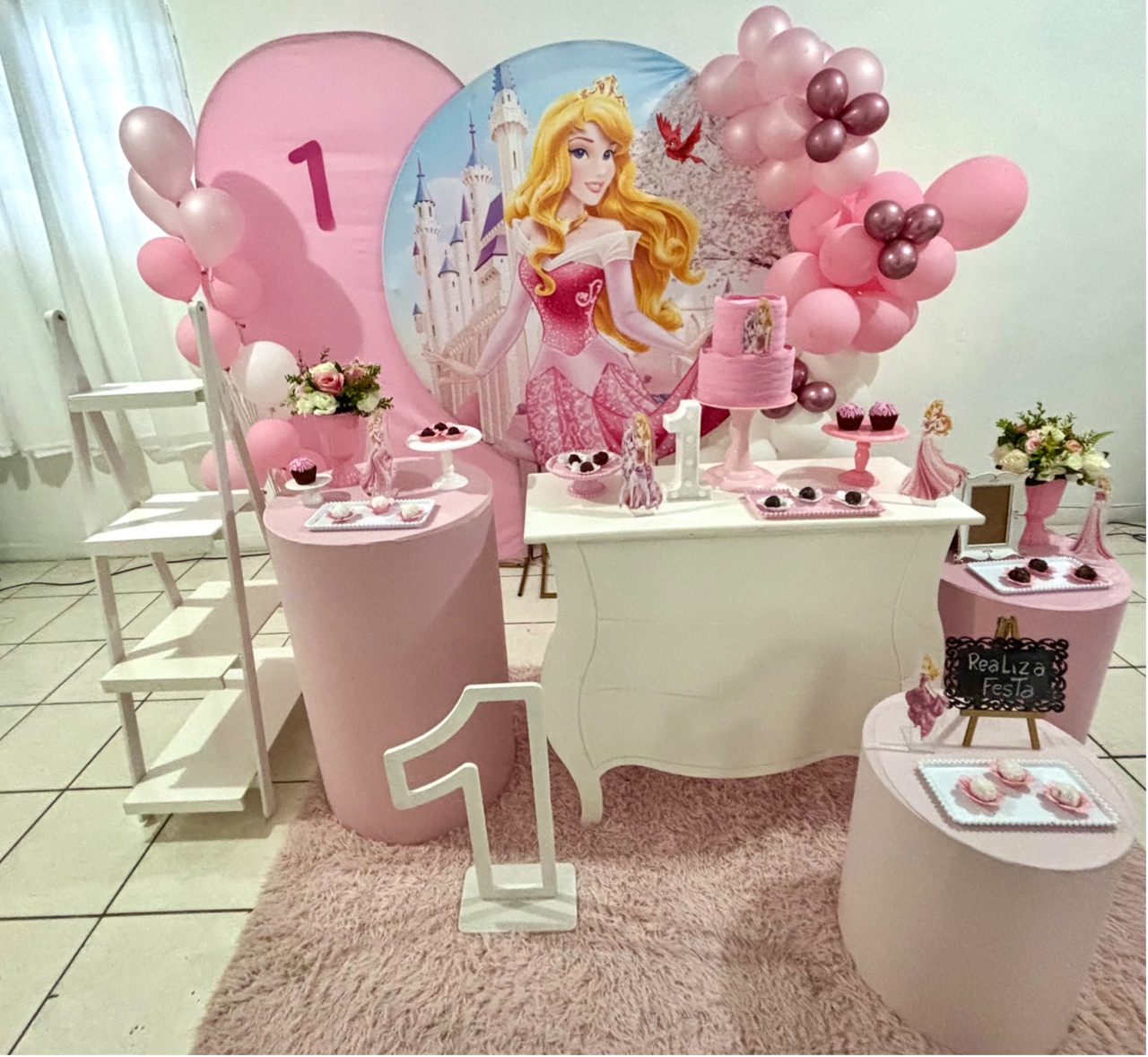 Kit Premium Infantil Feminino Princesa Aurora - Realiza Festa