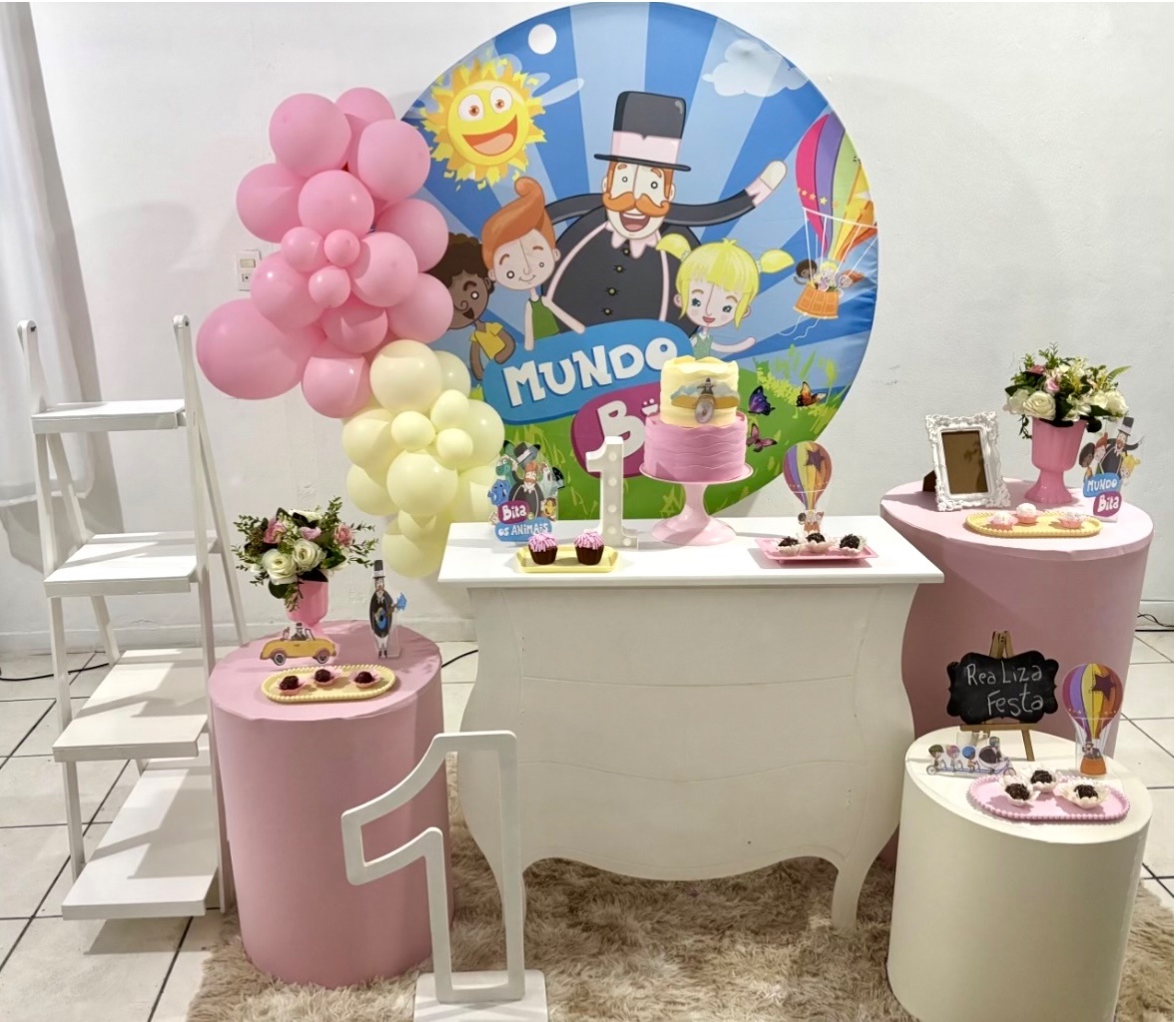 Kit Luxo Mundo Bita Candy Feminino - Realiza Festa