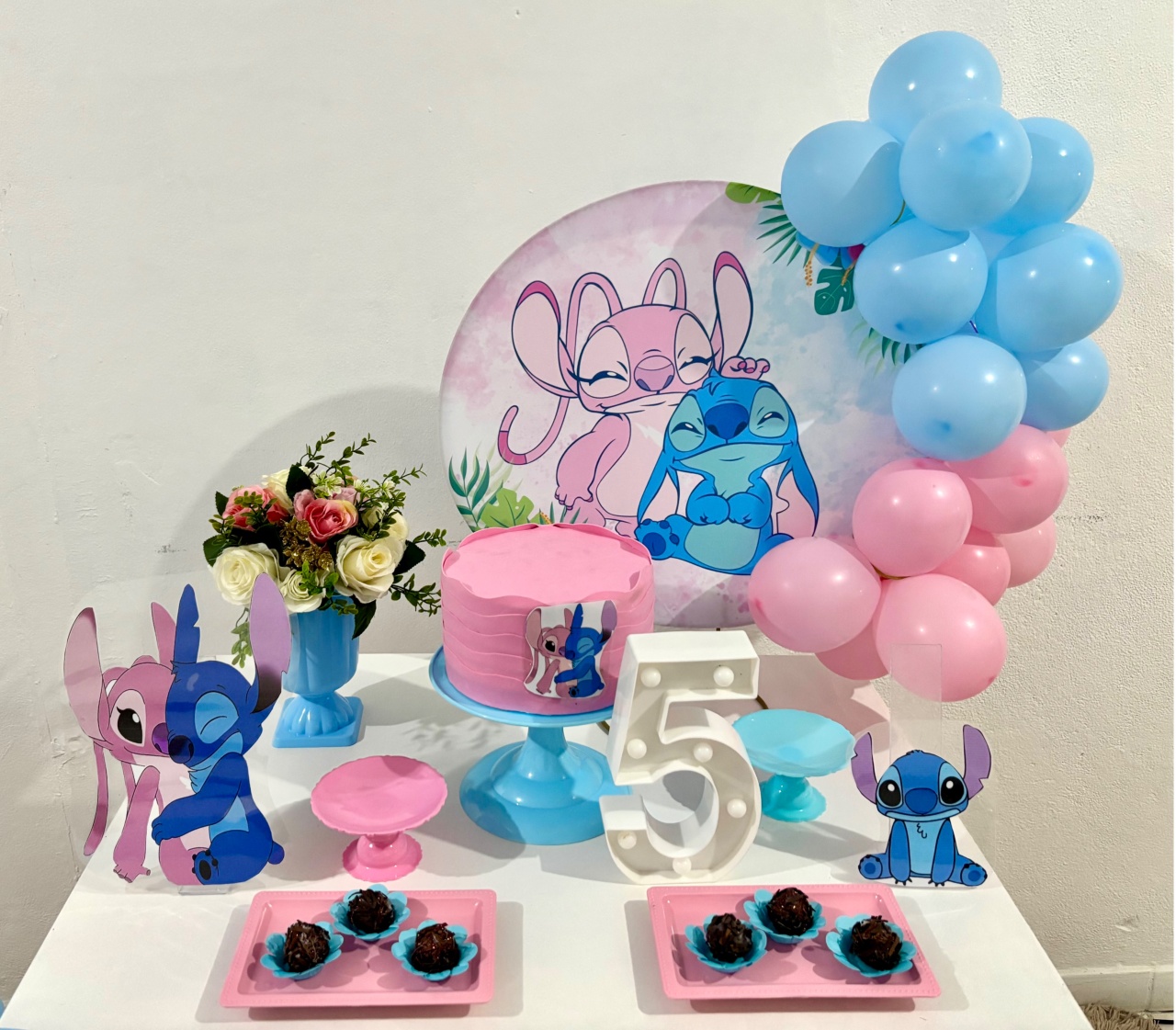 Mini Kit M - Stitch - Realiza Festa