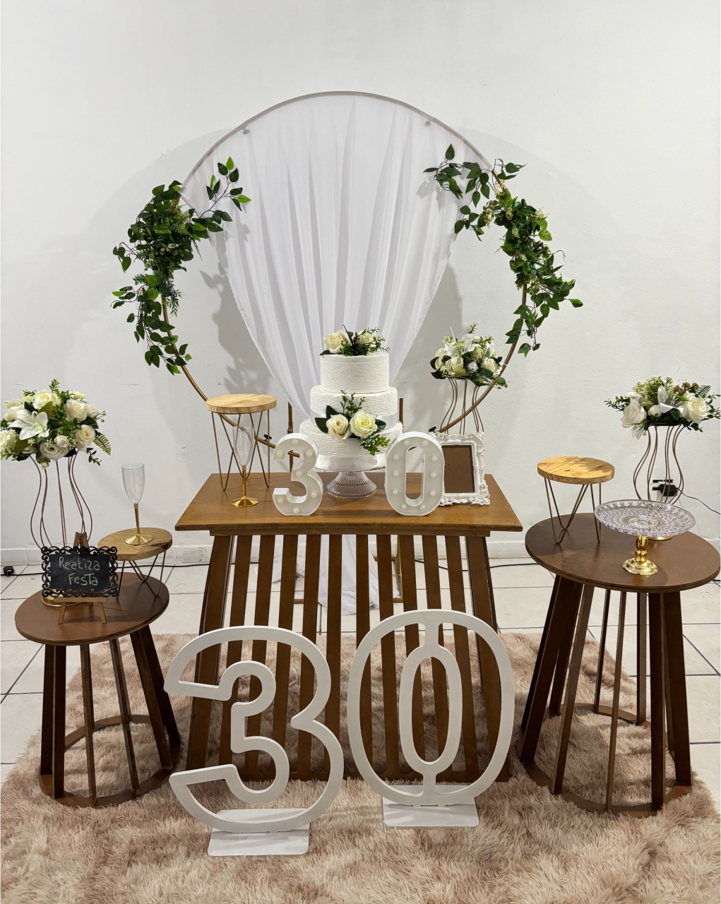Kit Luxo Adulto Feminino Folhagem - Realiza Festa