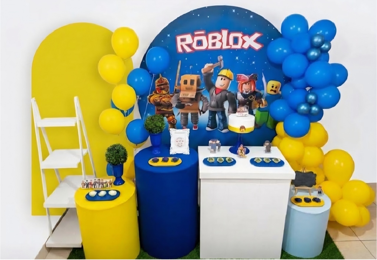 Kit Premium Infantil Masculino Roblox - Realiza Festa