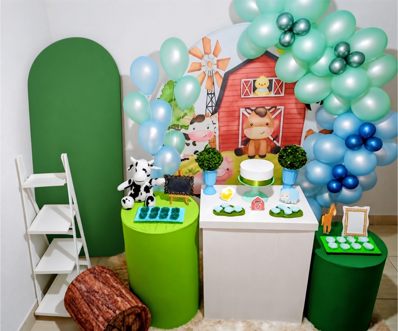 Kit Premium Infantil Fazendinha Menino - Realiza Festa