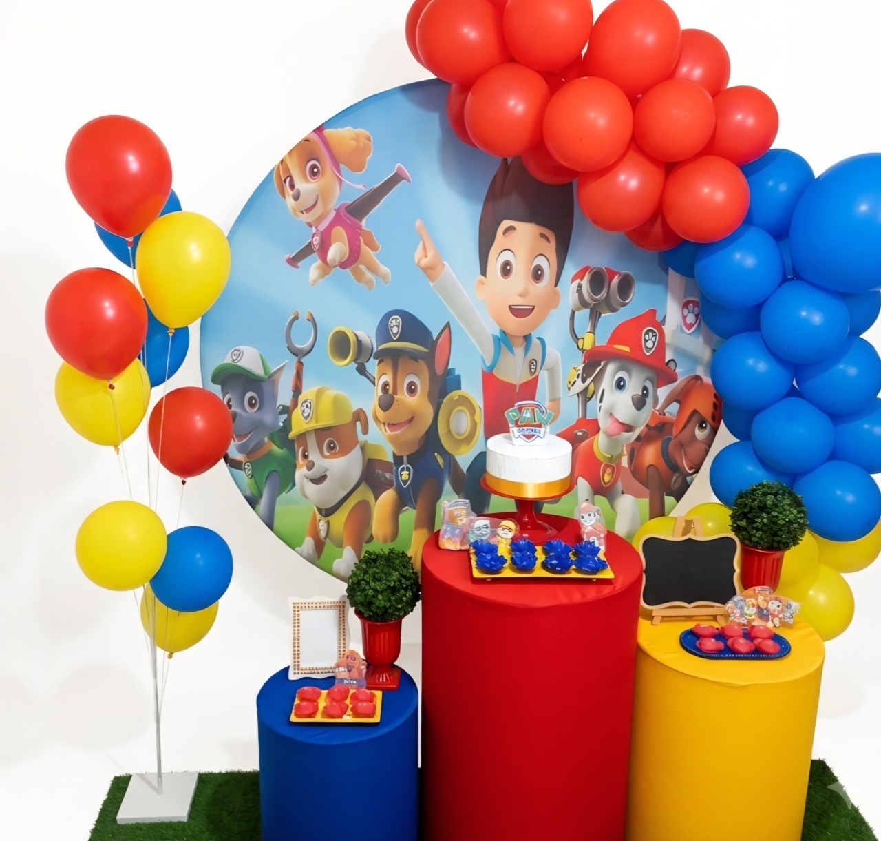 Kit Festa - Infantil Menino Patrulha Canina - Realiza Festa