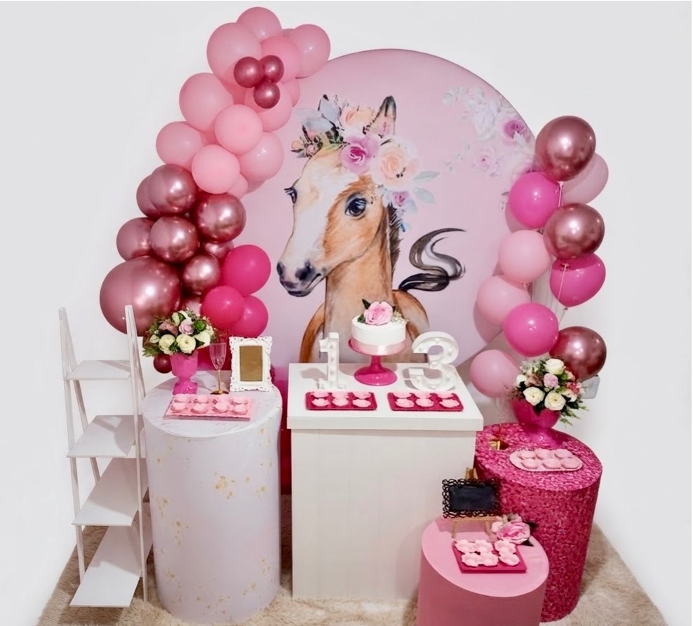 Kit Luxo Adulto Feminino Cavalo /Boiadeira - Realiza Festa