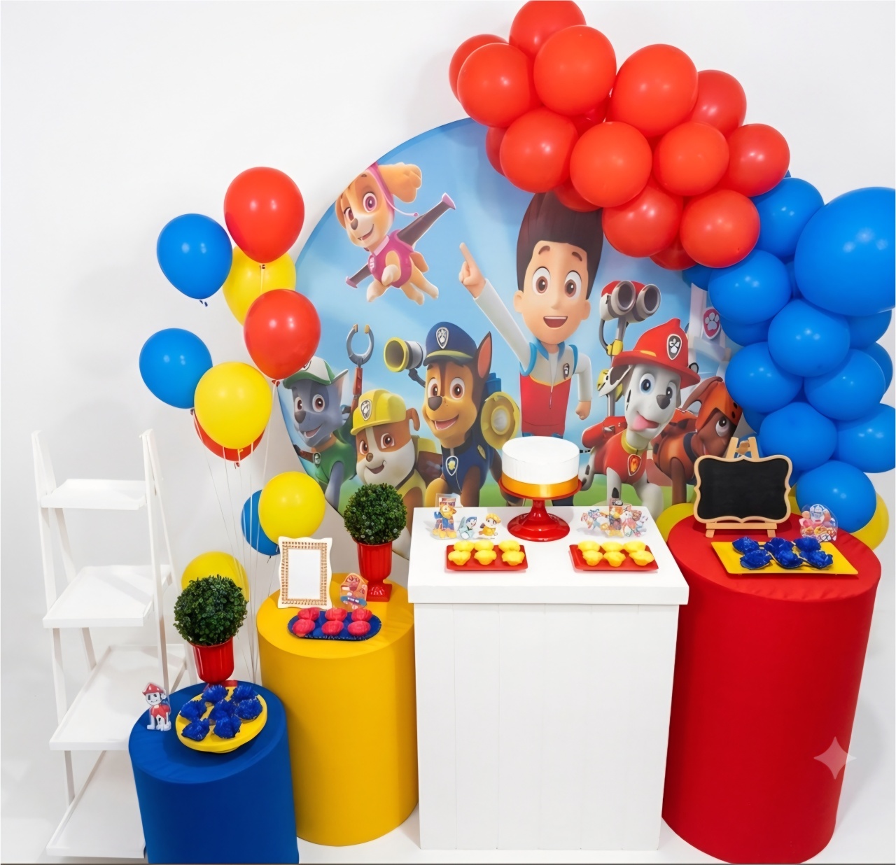 Kit Luxo Infantil Masculino Patrulha Canina - Realiza Festa