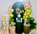 Kit Festa Chá de Bebê Verde Militar - imagem 2
