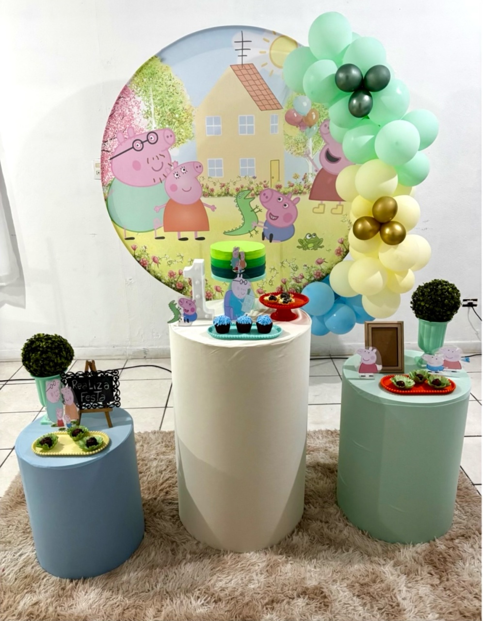 Kit Festa - Infantil Masculino Peppa Pig - Realiza Festa