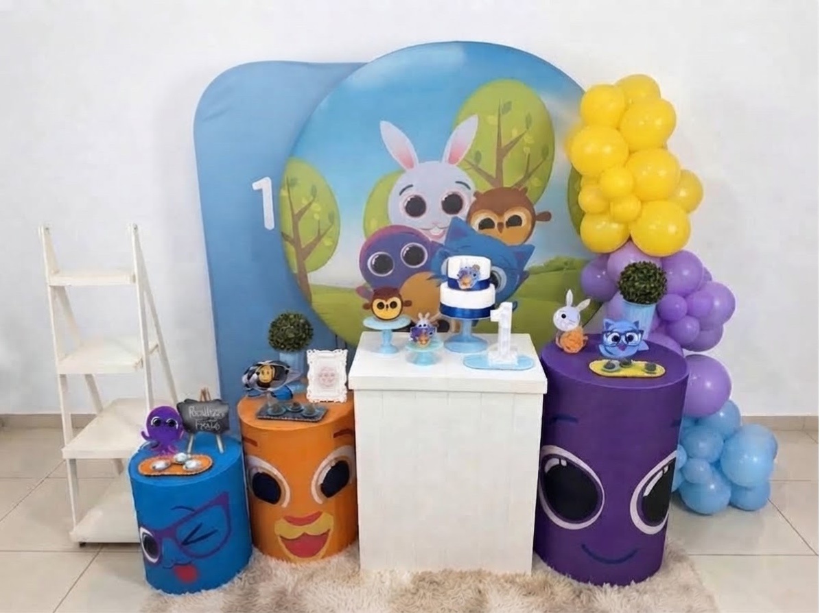 Kit Premium Infantil Masculino - Bolofofos - Realiza Festa