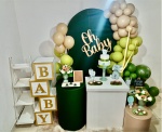 Kit Luxo Chá de Bebê Verde Militar - imagem 1