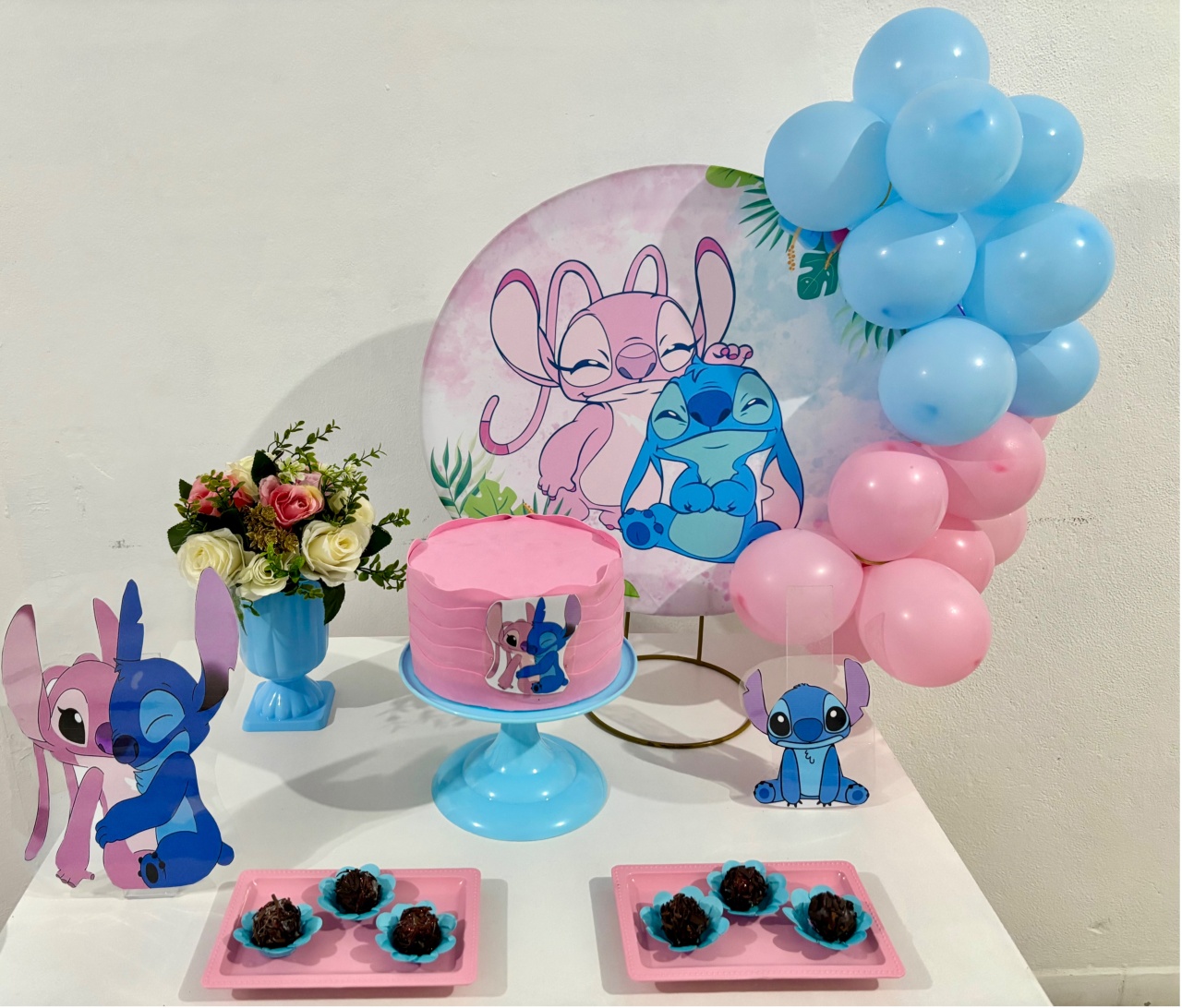 Mini Kit P - Stitch - Realiza Festa