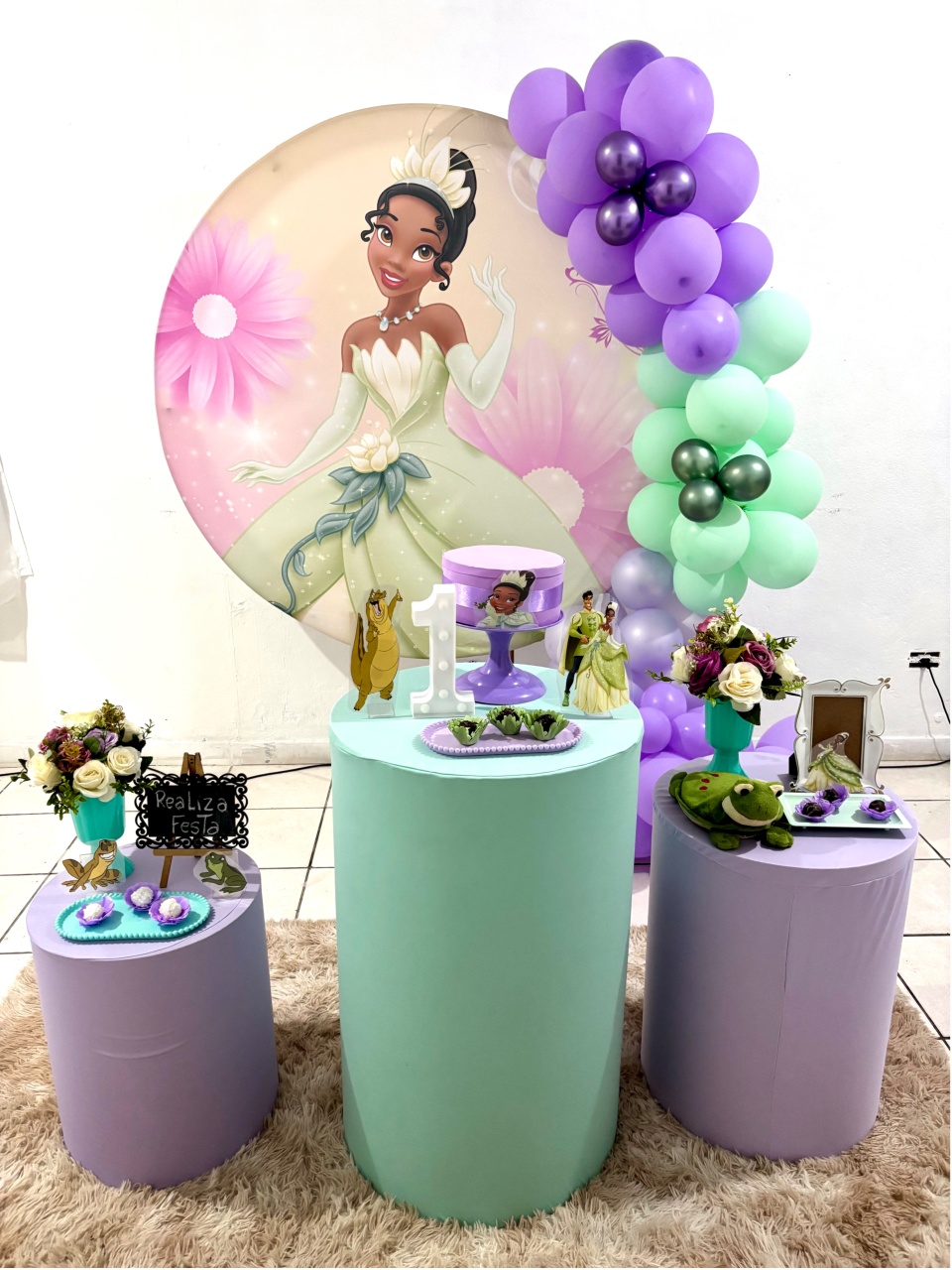 Kit Festa Infantil Feminino Princesa Tiana - Realiza Festa