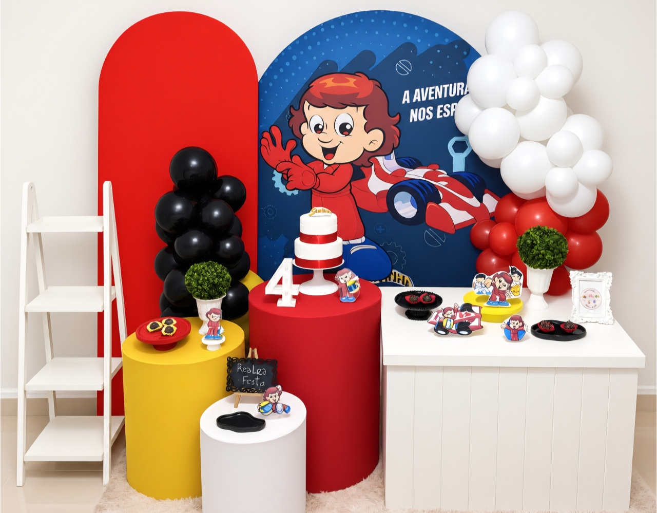 Kit Premium Infantil Masculino Seninha - Realiza Festa