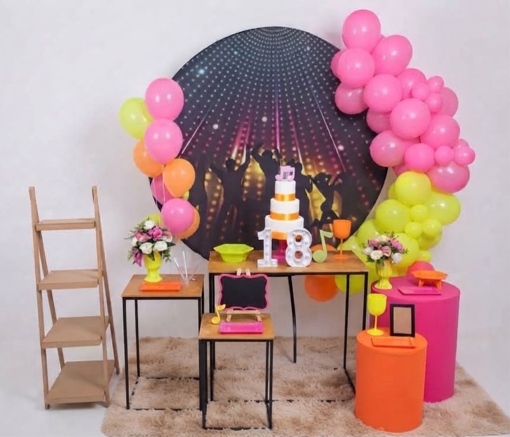Kit Luxo Balada/ Baile Neon - Realiza Festa