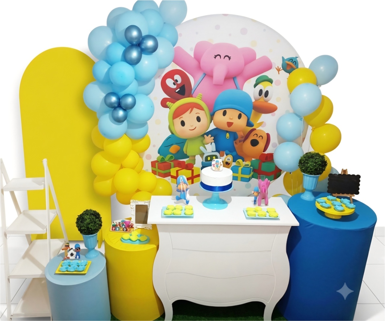 Kit Premium Infantil Masculino Pocoyo - Realiza Festa