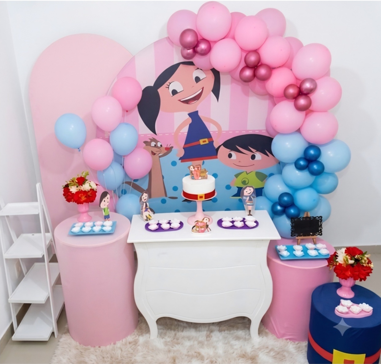 Kít Premium Infantil Feminino Show da Luna - Realiza Festa