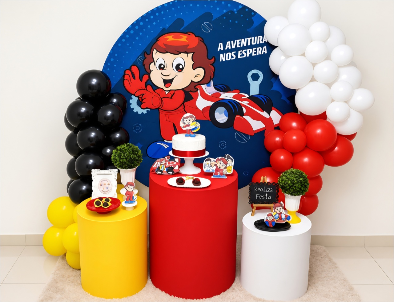 Kit Festa - Infantil Masculino Seninha - Realiza Festa