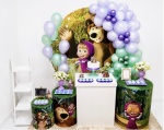 Kit Luxo Infantil Feminino Marsha E O Urso - imagem 2
