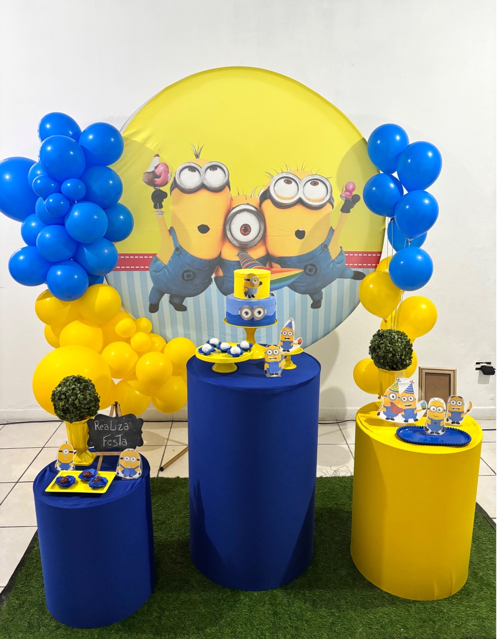 Kit Festa Infantil Masculino Minions - Realiza Festa