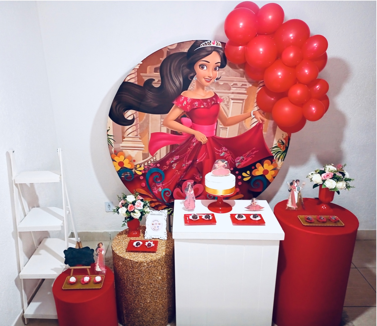 Kit Luxo Infantil Feminino Elena - Realiza Festa