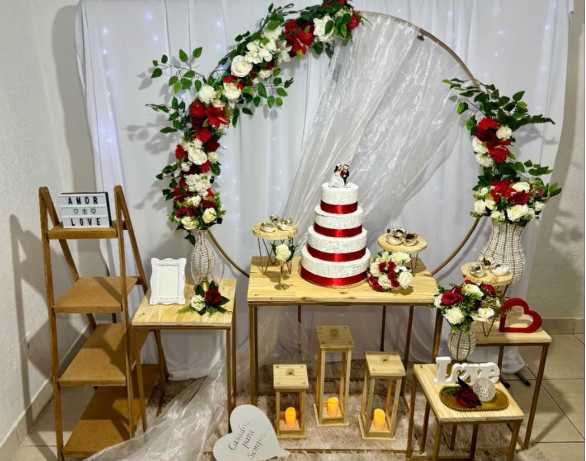 Kit Premium Ii Casamento Vermelho - Realiza Festa