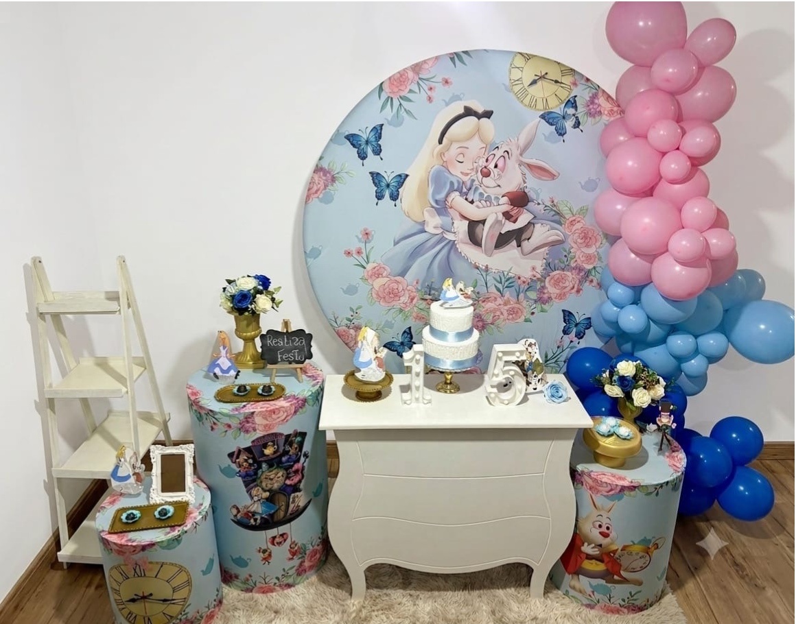 Kit Luxo 15 Anos Alice No País das Maravilhas - Realiza Festa