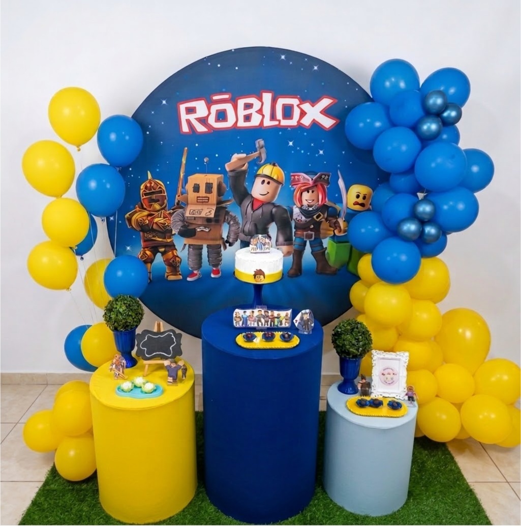 Kit Festa Infantil Masculino Roblox - Realiza Festa